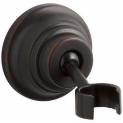 Kohler&reg; Bancroft&reg; K-10599 Adjustable Wall-Mount Brass Handshower Holder, Oil Rubbed Bronze
