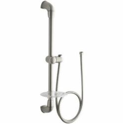 Kohler&reg; MasterShower&reg; K-8516 Metal Slidebar Kit, 25 inch, Vibrant Brushed Nickel