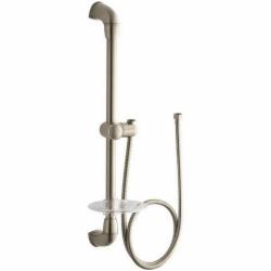 Kohler&reg; MasterShower&reg; K-8516 Metal Slidebar Kit, 25 inch, Vibrant Brushed Bronze