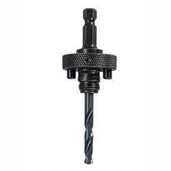 Lenox® 300011L Hardened Carbon Steel Hole Saw Arbor Fits 9L-19L, 1/2 inch and Larger Hex