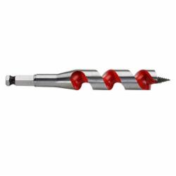 Milwaukee 7/16 inch Hex Hardened Alloy Steel Heavy-Duty Ship Auger Bit, 7/8 inch x 3 inch x 6 inch