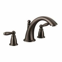 Moen&reg; Brantford&trade; T933 2-Handle Roman Tub Faucet Trim, Oil Rubbed Bronze