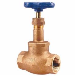 Nibco® 125# Bronze Screw-In Bonnet Globe Valve, 3/4 inch x 3/4 inch, FNPT x FNPT