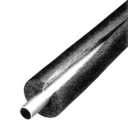 Nomaco Imcolock® 6IL048158 Flexible Self-Seal Engineered Polymer Foam Tubing Insulation, 1-5/8 inch I.D. x 1/2 inch x 6 ft, Black