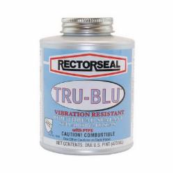 RectorSeal® Tru-Blu™ Lead-Free Pipe Thread Sealant, 1 pt Brush Top Can, Blue