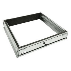 Rheem® RXHF External Metal Filter Rack, 21 inch W x 21 inch L x 3-5/8 inch H, Galvanized