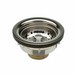 Zurn® SS250 Sanitary Dash Brass Basket Strainer, 3-3/16 inch, Chrome