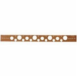 Sioux Chief 521-810 Copper Plated Stub Out Bracket, 1.75 inch W x 20 inch L