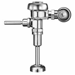 Sloan® 186 0.13 gpf High Copper Exposed Urinal Flush Valve, 3/4 inch x 3/4 inch IPS x 11-1/2 inch, Chrome Plated