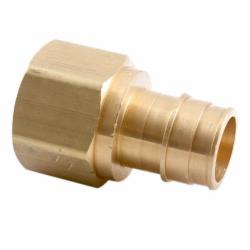 ProPEX® Q4571010 Brass Adapter, 1 inch x 1 inch, PEX Barb x FNPT; 10/Pack