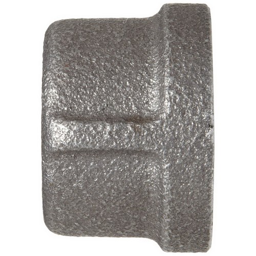 Ward Black Malleable Iron Cap, 3/4 inch