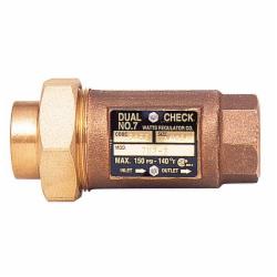 Watts® 7 Lead-Free Dual Check Valve, 3/4 inch, 150 psi
