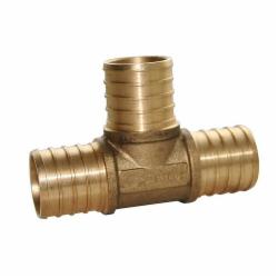 Brass Pex Tee, 3/4 inch