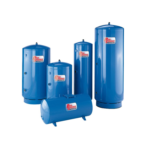 Sta-Rite® PRO-Source™ AW Aeries Steel Horizontal Air-Over-Water Tank, 30 gal, Epoxy Coated