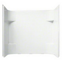 Sterling® Accord 3-Piece High-Gloss Shower Wall Set, 60 inch x 31-1/4 inch x 56-1/4 inch, White