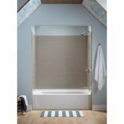 Sterling 71171110-0 Ensemble™ Left Hand Drain Apron Mount Vikrell™ Bathtub, 60 inch x 30 inch x 18 inch, White