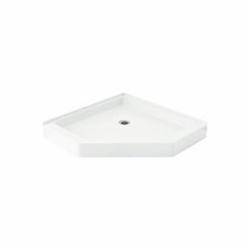 Sterling 72041100 Intrigue™ Vikrell® Speciality Shower Receptor, White, 39 inch L x 39 inch W x 4-7/8 inch H