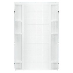 Sterling® Ensemble 7210 High-Gloss Shower Back Wall, 36 inch x 72-1/2 inch, White