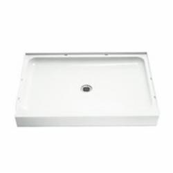 Sterling 72121100 Ensemble™ Vikrell® Rectangular Shower Receptor, White, 48 inch L x 34 inch W x 5-1/2 inch H