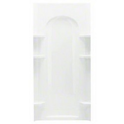Sterling® Ensemble 7220 High-Gloss Shower Back Wall, 36 inch x 72-1/2 inch, White