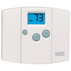 CTC® 43000 1 Heat/1 Cool Digital Non-Programmable Digital Thermostat with INDIGLO® Night-light