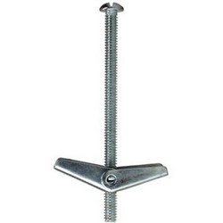 Spring Wing Toggle Bolt, 1/4 inch x 3 inch