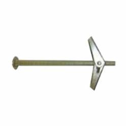 Zinc Plated Spring Wing Toggle Bolt, 1/4 inch x 4 inch