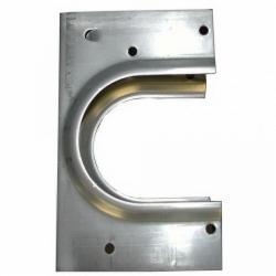 S33021 4-Hole Single Stud Shoe, Galvanized; 50/Carton