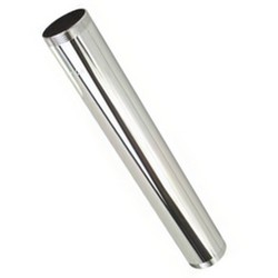 Watts 20 ga Tailpiece, 1-1/2 inch x 8 inch, Threaded, Chrome Plated