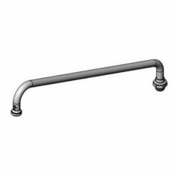 T&S 065X Brass Swing Nozzle Spout, 18 inch Reach, Chrome-Plated