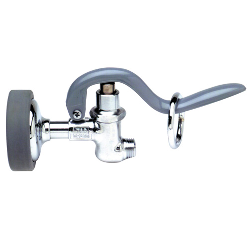 T&S Solid Brass Pre-Rinse Spray Valve, 3/4 inch Male Threaded, Chrome Plated