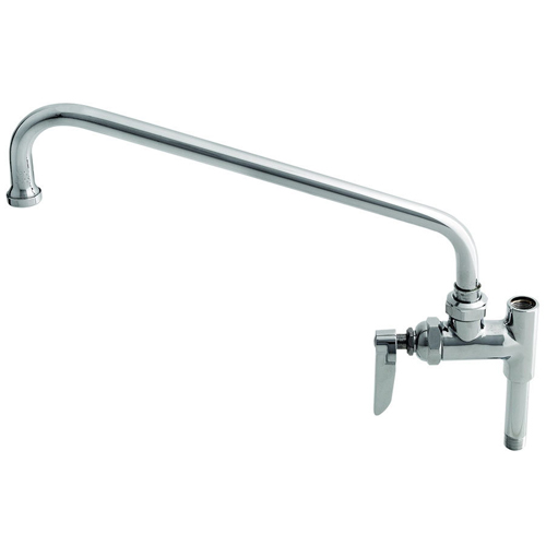 T&S Add On 1-Handle Nozzle Faucet with Lever Handle/3 inch Nipple, 12 inch