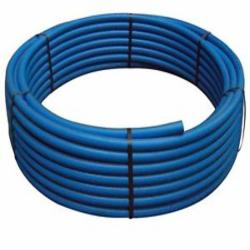 NSF SDR 9 Polyethylene Water Service Tubing, 3/4 inch CTS x 500 ft, Blue