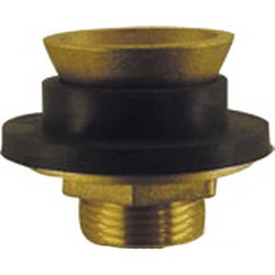 Cast Brass Urinal Spud, 1 inch x 3/4 inch