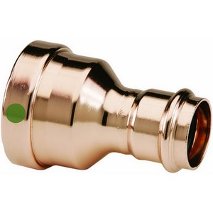 ProPress XL Copper Reducer Coupling, 4 inch x 2 inch, Press x Press; 1/Pack