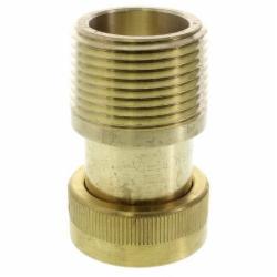 PureFlow 46656 Brass Lead Free Supply Adapter, 1 inch x 1 inch, MNPT x Manabloc