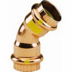 ProPress 45 Deg Copper Elbow, 3/4 inch x 3/4 inch, Presss x Presss