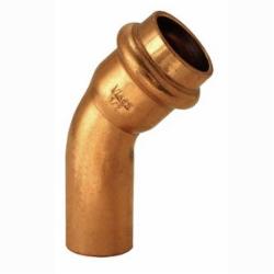ProPress 45 Deg Copper Elbow, 1 inch x 1 inch, Fitting X Press