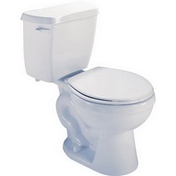 Vortens® 3412 Vienna Plus ELX Left Trip Lever Vitreous China Toilet Tank, 1.6 gpf, Classic Bone