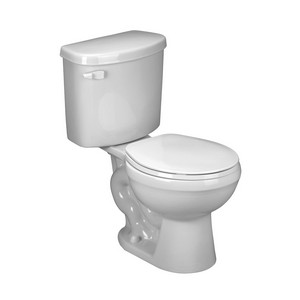 Vortens® 3412 Vienna Plus ELX Left Trip Lever Vitreous China Toilet Tank, 1.6 gpf, White