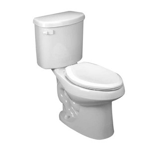 Vortens® 3432 Vienna Plus ELX Left Trip Lever V-Gloss™ High-Gloss Vitreous China Toilet Tank, 1.6 gpf, White