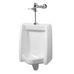 Vortens 3621WH Verona Vitreous China High Efficiency Top Spud Urinal, 0.125 - 1.0 gpf, White