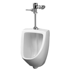 Vortens 3630WH Kyoto Vitreous China Top Spud Urinal, 1 gpf, White
