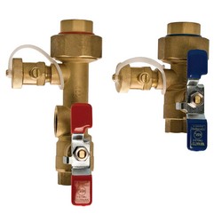 Watts LFTWH-UT-HC-RV Copper Silicon Alloy Tankless Water Heater Valve, 3/4 inch Female Threaded, 150 psi