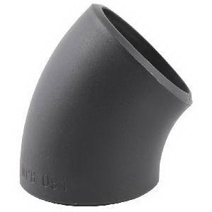 Allied Fittings 45 Deg Carbon Steel Long Radius Elbow, 6 inch x 6 inch, Welded x Welded