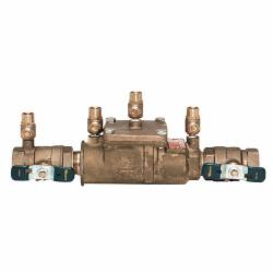 Watts LF007M2QT Double Check Valve Assembly, 175 psi, Cast Copper Silicon Alloy