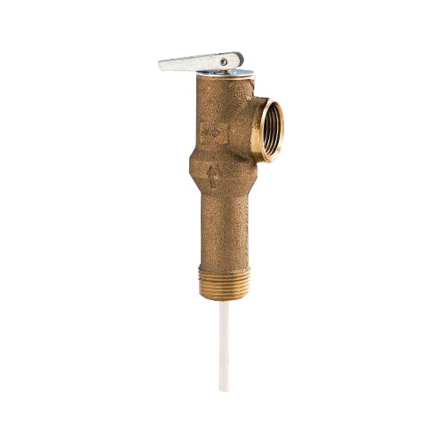 Watts® Extended Shank Temperature and Pressure Relief Valve, 3/4 inch