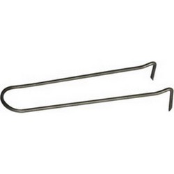 Plain Steel Pipe Hook, 3/4 inch x 6 inch