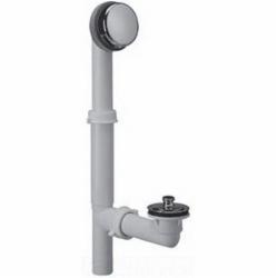Watco® 590-LT PVC Lift And Turn Bath Waste, Chrome-Plated
