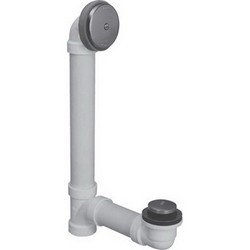 Watco® 621-PP-CP 621 PVC Piping Push Pull® Bath Waste Half Kit, 1-1/2 inch to 11-1/2 inch NPSM (Coarse Thread); 12/Carton